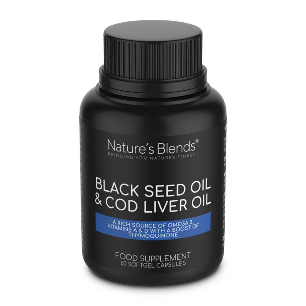 Black Seed Oil & Cod Liver Oil Capsules