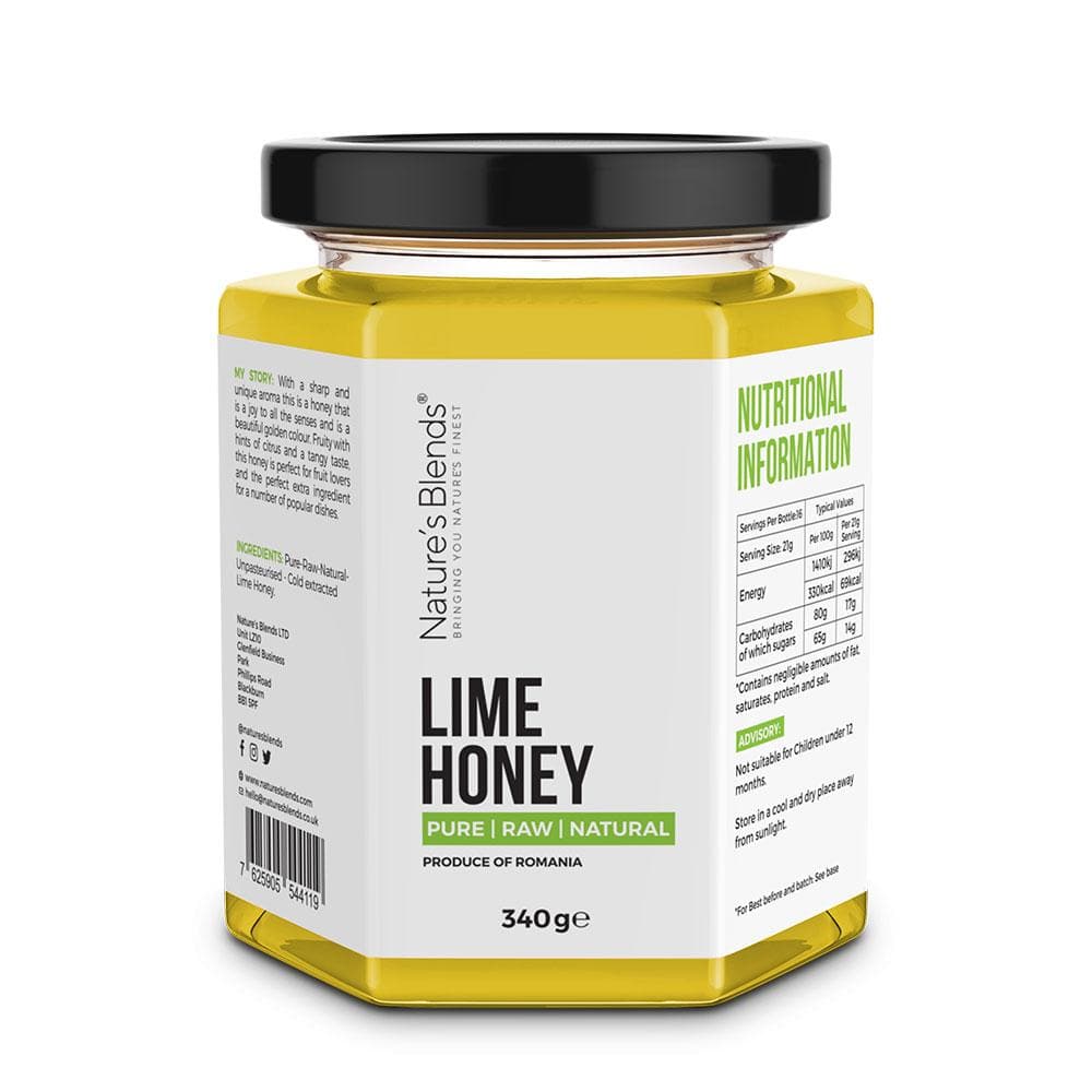 Raw Lime Honey (340g)